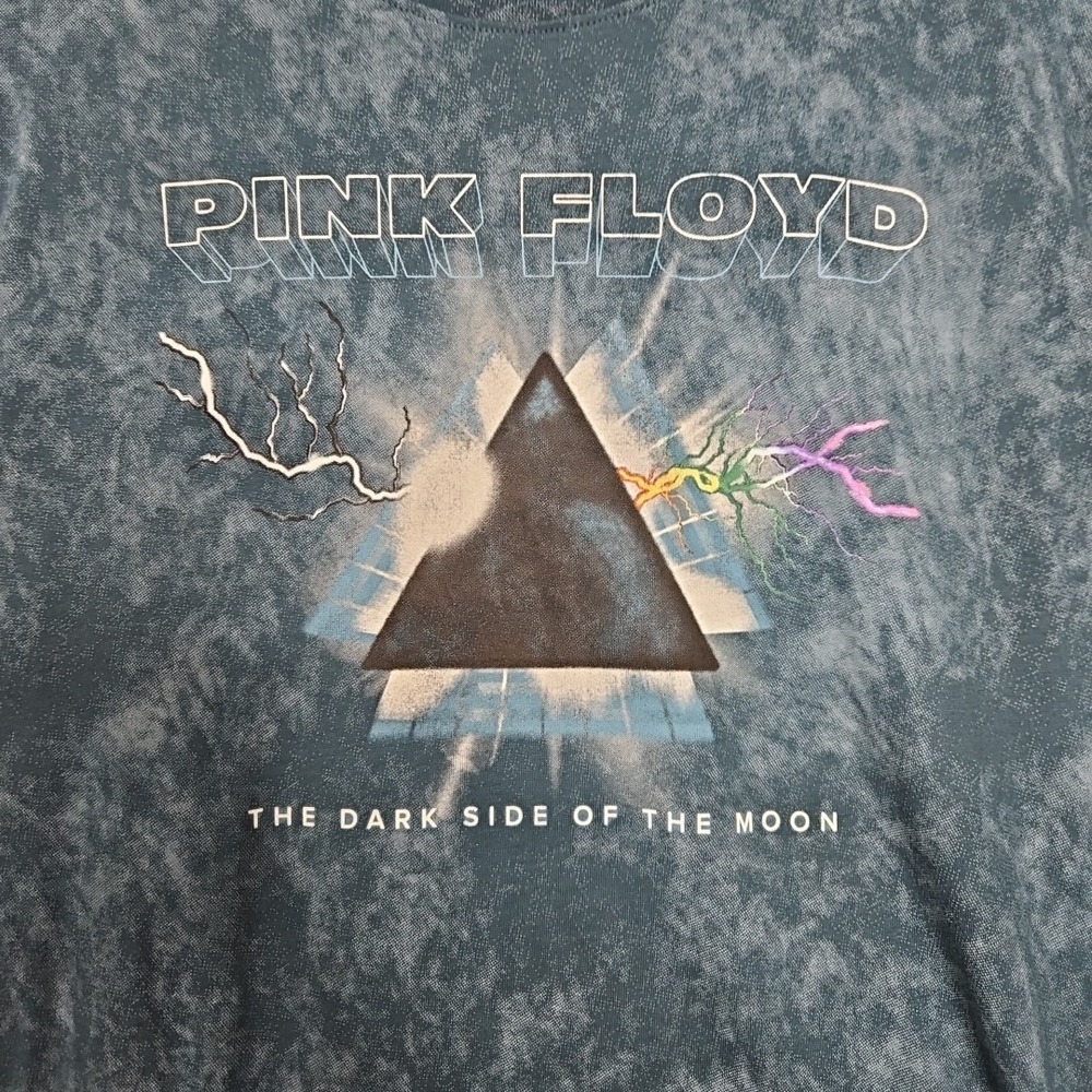 Pink Floyd Dark Side Of The Moon Tie-Dye Sleveless Tank Top T-Shirt Mens Size XL - Picture 2 of 7